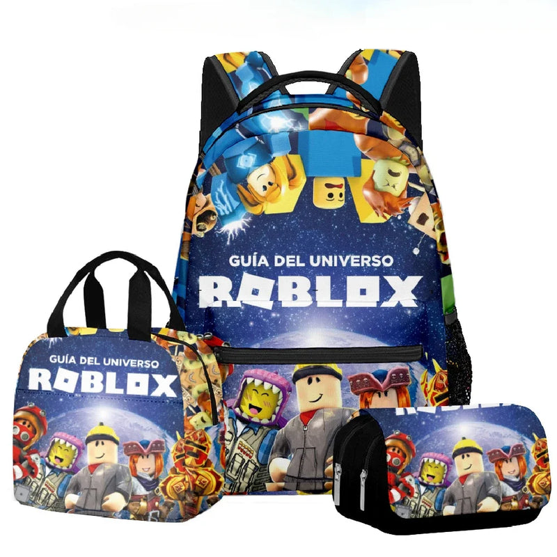 Mochila ROBLOX Virtual para o Primário