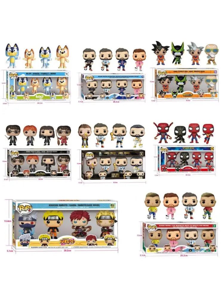 FUNKO POP 4 PCS