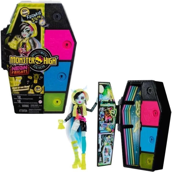 Monster High Skulltimates Secrets Frankie Neon