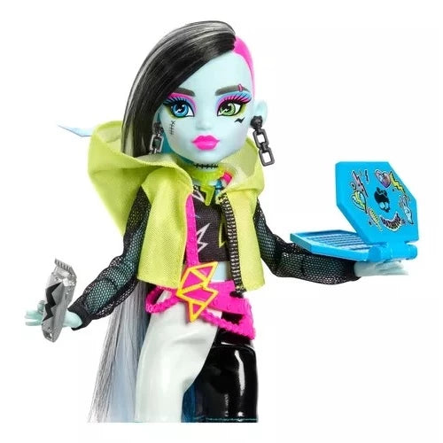 Monster High Skulltimates Secrets Frankie Neon