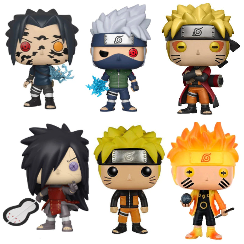 Bonecos Tipo Funko Pop Coleção Naruto